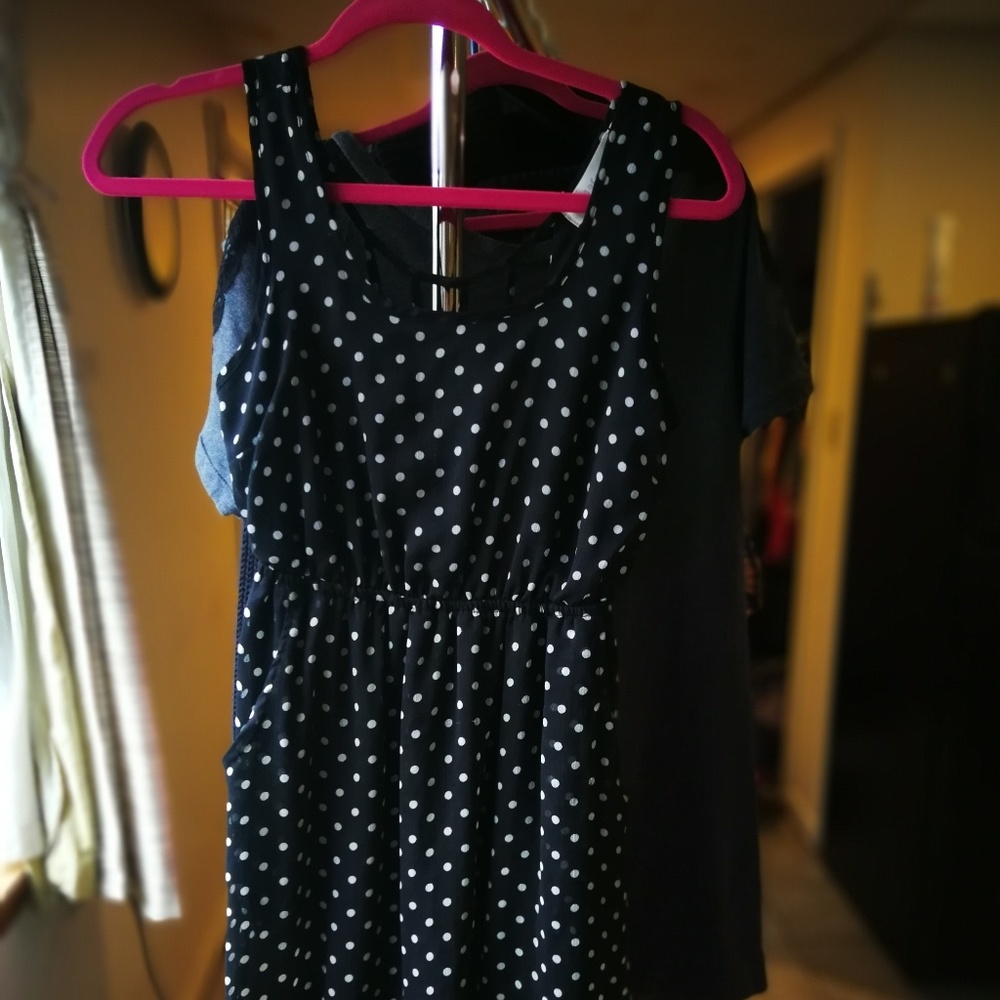 Band of Gypsies Polka Dot Dress